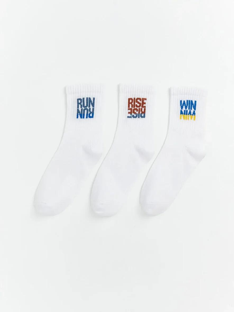 S6IJ74Z4 LCW ERKEK ÇOCUK 3’LÜ ÇORAP