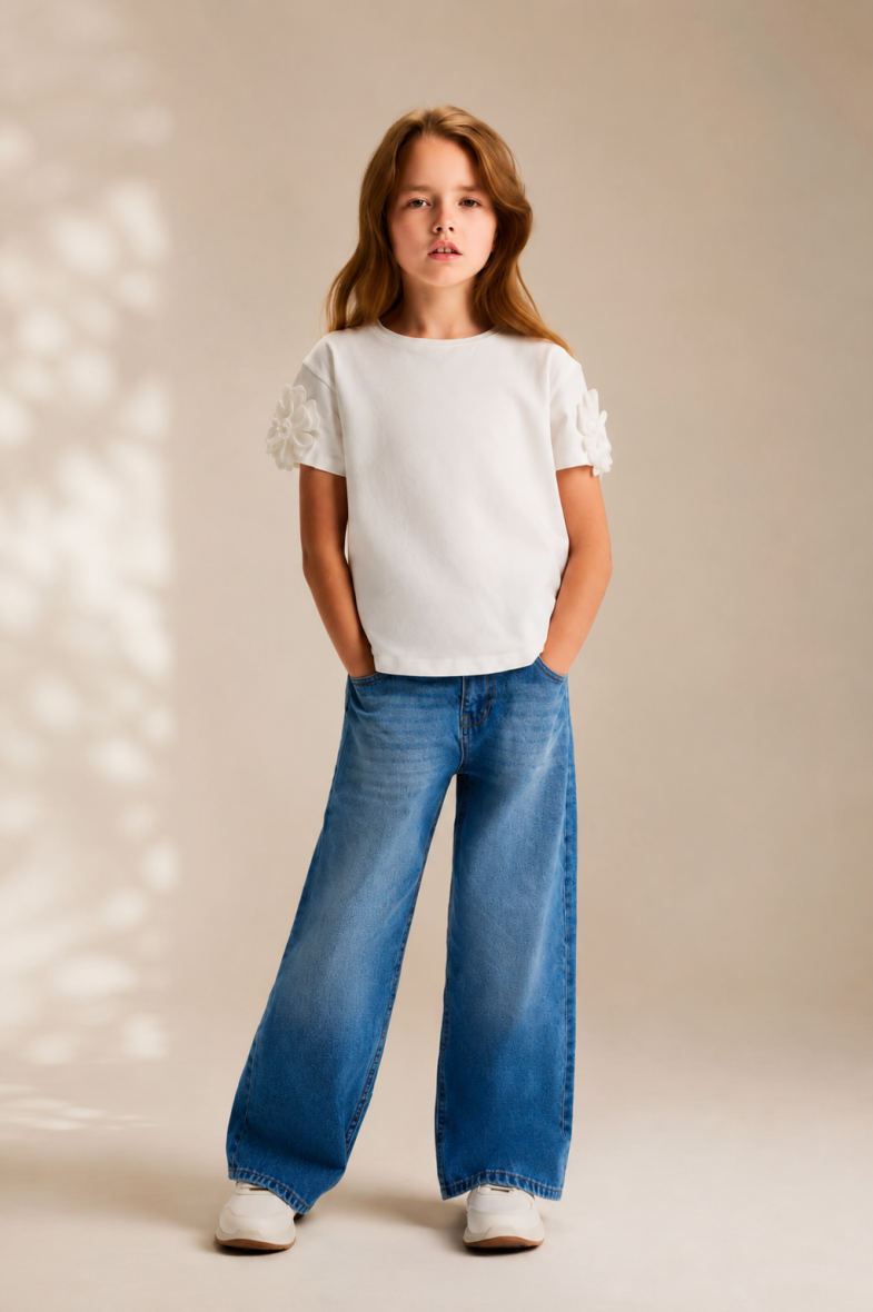 NK KIDS KIZ ÇOCUK YONCA T-SHIRT 8/14 YAŞ